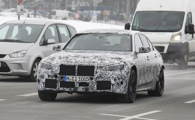 「新型 BMW M3の画像がリーク！過激リアビュー見えた」の1枚目の画像