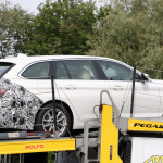 BMW 5シリーズツーリング改良型をキャッチ。テールライトは新デザインのLEDライトを装備か？ - BMW 5 Series Touring facelift 6