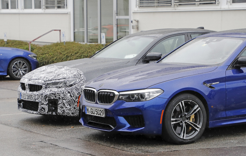 「新型 vs 現行モデル！ BMW M5の改良モデルに625psを発揮する最強モデルが追加」の8枚目の画像