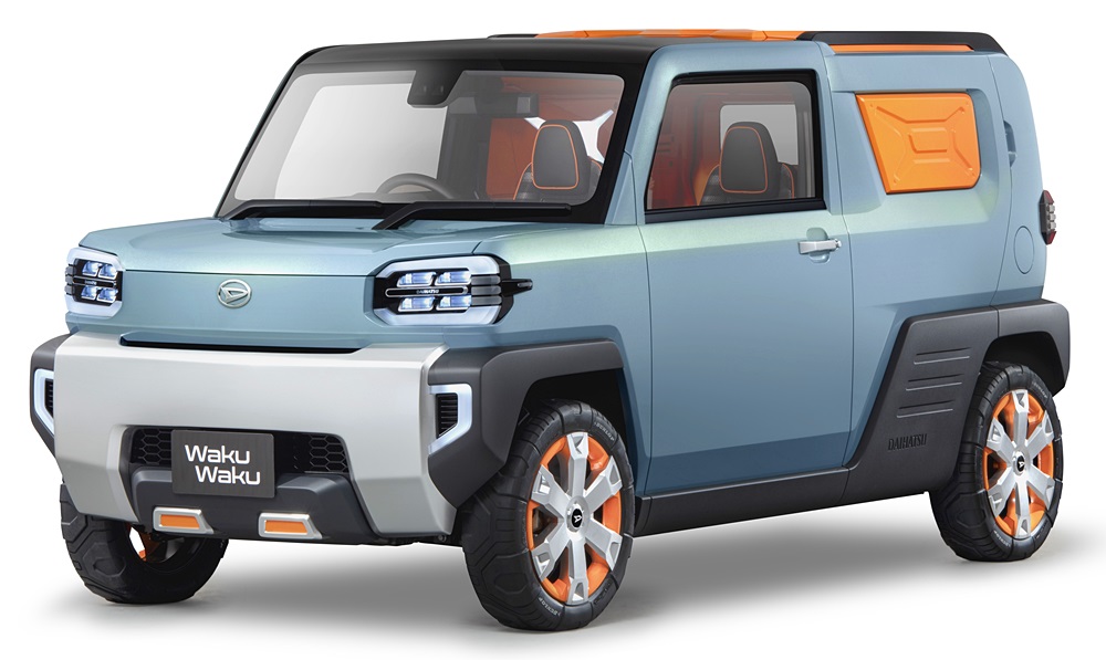 Daihatsu 画像 ダイハツの東京モーターショー19出展車 Wakuwaku は市販前提モデル Clicccar Com