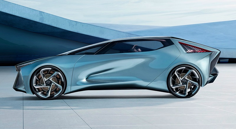 「レクサスが将来のEVを示唆するコンセプトカーを公開。自動運転で航続距離は500kmに【東京モーターショー2019】」の7枚目の画像