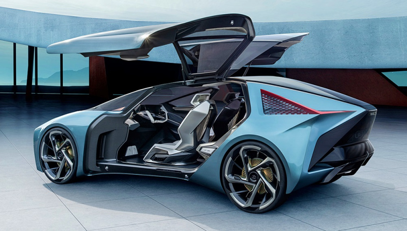 「レクサスが将来のEVを示唆するコンセプトカーを公開。自動運転で航続距離は500kmに【東京モーターショー2019】」の6枚目の画像