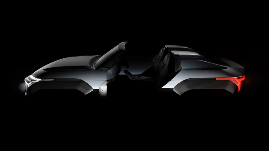三菱 Mi Tech Concept マイテックコンセプト はガスタービンエンジン搭載のオープン2シーター電動suv 東京モーターショー19 Clicccar Com