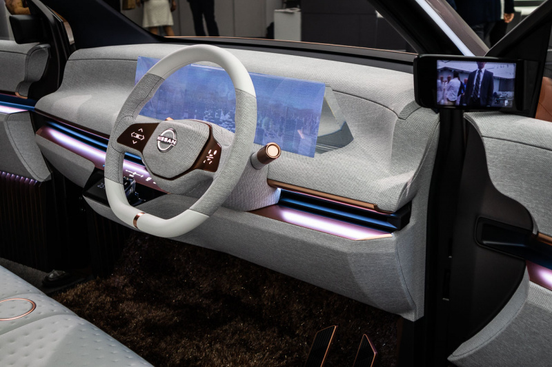「新開発EVプラットフォームを使った「ニッサン IMk」は、将来の軽自動車像を提案する意欲作【東京モーターショー2019】」の10枚目の画像