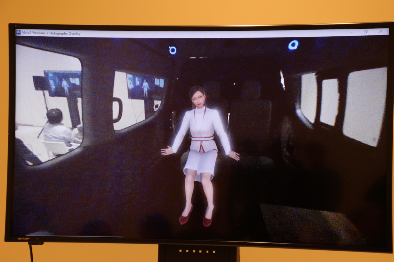 「リアルとバーチャルの世界を融合した3Dインターフェース「invisible to Visible（I2V）」を体感【ニッサン インテリジェント モビリティ テクノロジーツアー】」の12枚目の画像