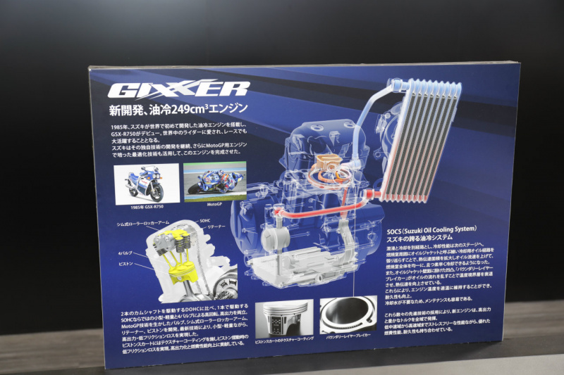 「スズキのMotoGPマシン「GSX-RR」に乗ってハングオンの記念写真を撮ろう！【東京モーターショー2019】」の5枚目の画像