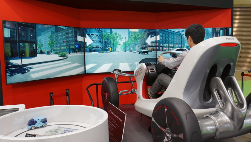 「世界シェア1位のパワステメーカーは日本のJTEKT（ジェイテクト）。ベテランバス運転手並みの自動運転を実証【東京モーターショー2019】」の2枚目の画像
