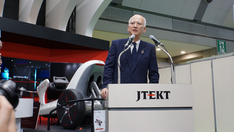 「世界シェア1位のパワステメーカーは日本のJTEKT（ジェイテクト）。ベテランバス運転手並みの自動運転を実証【東京モーターショー2019】」の1枚目の画像