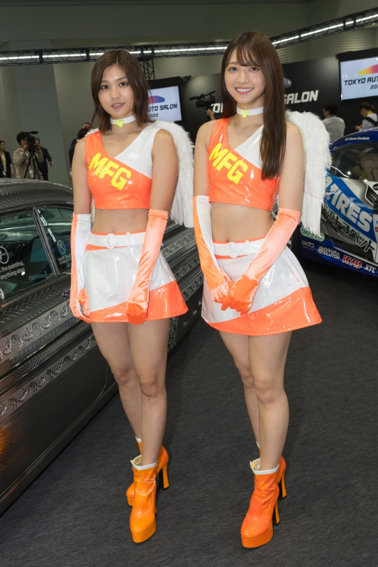 「MFゴーストのレースクイーン「MFGエンジェルス」が東京オートサロンのイメージガールに！【東京モーターショー2019】」の1枚目の画像