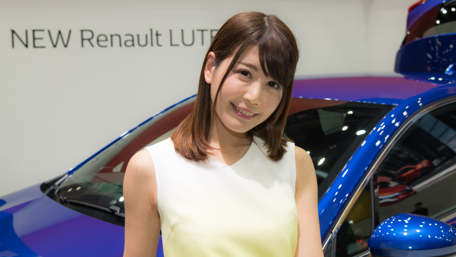 西ホールで発見 キュートガールセレクション 東京モーターショー19 Clicccar Com