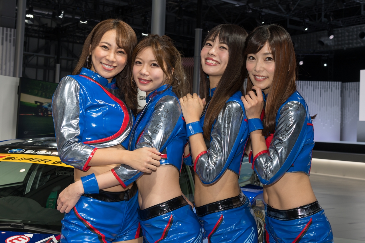 「カッコイイ系レースクイーン・スバルBREEZEのメンバーたち【東京モーターショー2019】」の6枚目の画像