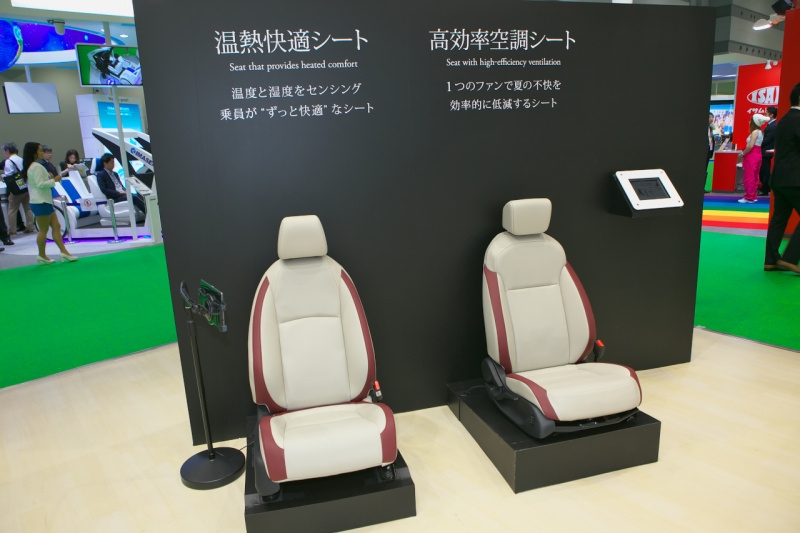 「ティーエステックはシート技術とIoTを融合させた「愛されるシート」を出展【東京モーターショー2019】」の5枚目の画像