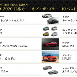 2019-2020 日本カー・オブ・ザ・イヤーの10ベストカー決定【日本カー・オブ・ザ・イヤー】 - 19-20COTY_0001