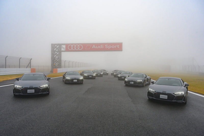 「日本向けはわずか10台の特別なAudi R8「Audi R8 Decennium」の納車式が富士スピードウェイで開催【新車】」の5枚目の画像
