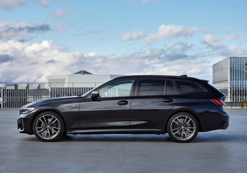 「BMW、新型3シリーズ ツーリングに高性能ディーゼルモデル「M340d」を計画中」の1枚目の画像
