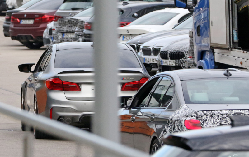 「BMW史上最強のセダン「M5 CS」の市販型を激写」の5枚目の画像