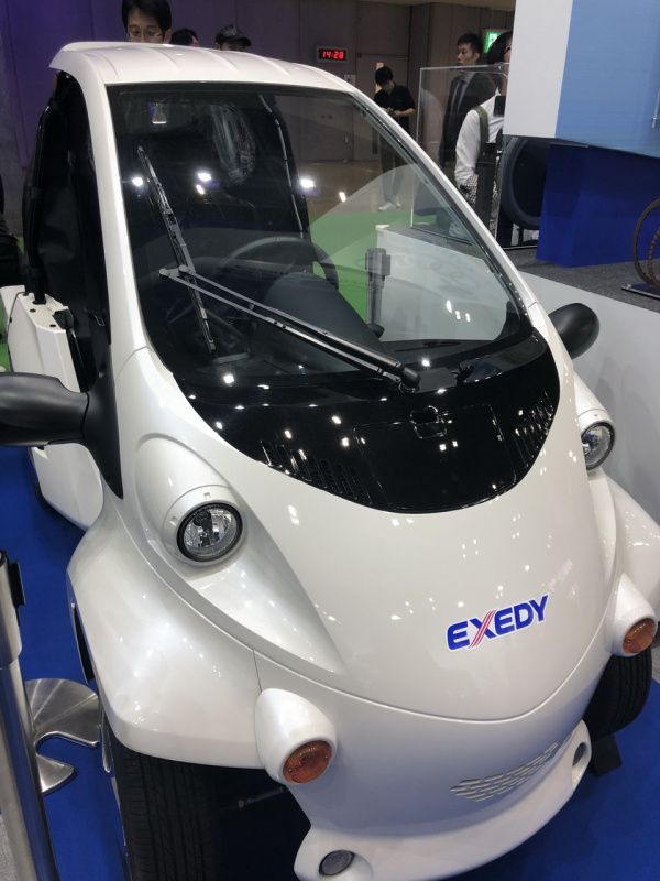 エクセディの新機構を搭載した小型EV
