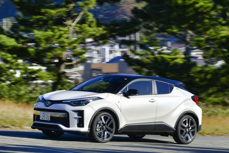 C-HR GRスポーツ　一般道試乗