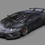 アヴェンタを3億円のチェンテナリオ風に！ ランボルギーニ アヴェンタドール最新キットが発売！ - Lamborghini-Aventador-widebody-kit-by-Duke-Dynamics-and-Marius-Dumitrascu-Studio-6