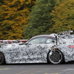 センサー付けすぎの驚愕スタイル！　メルセデス AMG GT Rブラックシリーズ開発車両をキャッチ - Mercedes AMG Black Series test 7