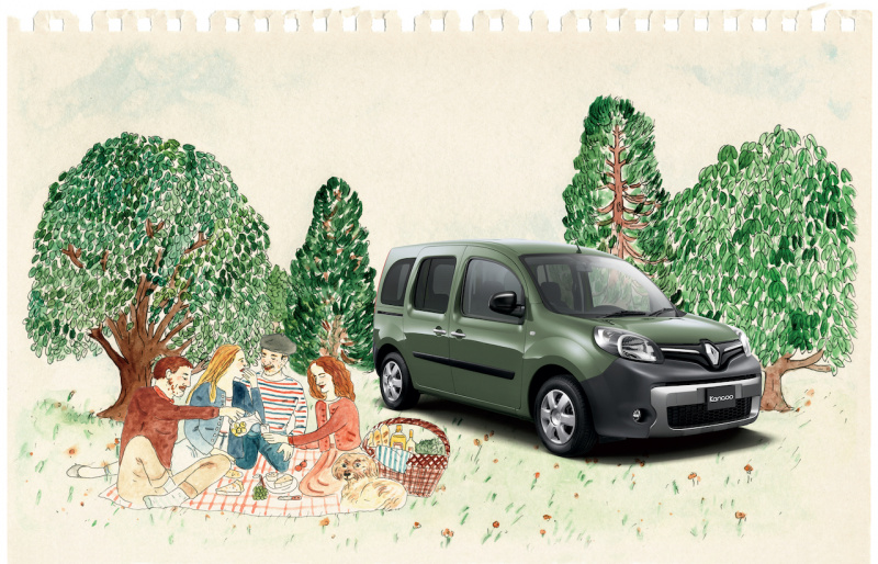 「100台限定車の「ルノー カングー エヴァジヨン」は、フランスの休日の過ごし方がテーマ【新車】」の5枚目の画像