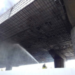 東名高速で21日に発生した火災。橋梁工事中にいったい何が起きたのか - TOUMEI_HIGHWAY_ACCIDENT_2