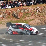 愛知県で勝田選手が駆るトヨタのWRCマシンが吼えた！ 【おかざきクルまつり】 - TOYOTA_WRC_01