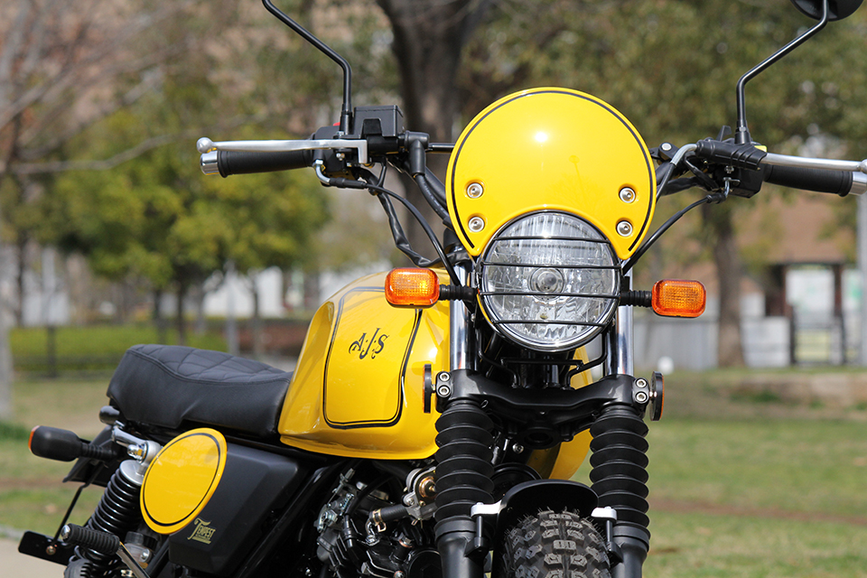 AJS Motorcycle Cadwell125・TempestScrambler125は注目の125フル