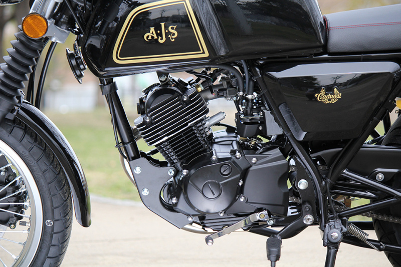 「AJS Motorcycle Cadwell125・TempestScrambler125は注目の125フルサイズカフェ、スクランブラー」の3枚目の画像