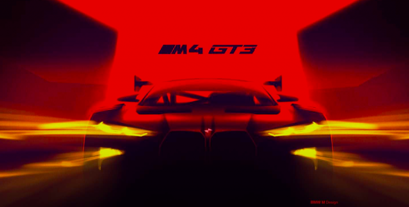 「BMWの新型レーサー「M4 GTS」、ティザーイメージを初公開」の1枚目の画像
