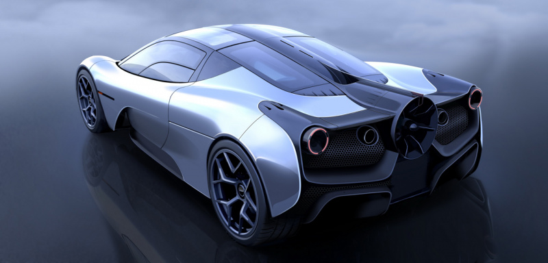 「全貌が明らかに！　ゴードン・マレー設計の新型スーパーカー「T.50」、ティザーイメージが初公開」の3枚目の画像