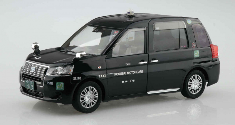 「2019年のXmasプレゼントはコレ！ 　東京のタクシーを忠実に再現したアオシマの凄いプラモデル」の3枚目の画像