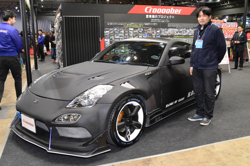 「Z33にRX-7のフロントバンパーを移植!?　アップガレージ ブースに展示された個人車両【東京オートサロン2020】」の2枚目の画像