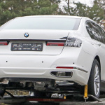BMW・7シリーズの次期型は新開発レーザービーム照明技術を採用 - BMW 7 mule 6