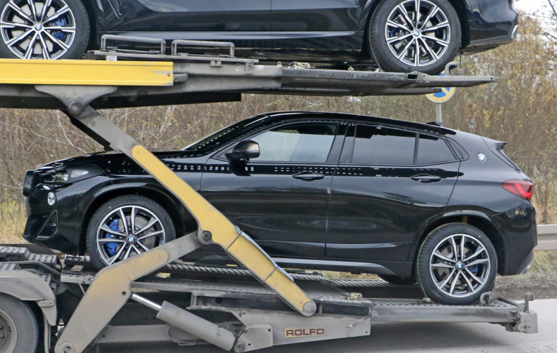 「カモフラージュの下にあるものは…BMW X2初の改良型、2021年デビューへ！」の3枚目の画像