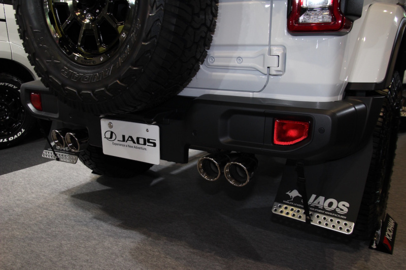 「「日本のJEEPには日本のJAOS」をコンセプトに掲げて登場した、JAOSラングラーアンリミテッド【東京オートサロン2020】」の5枚目の画像