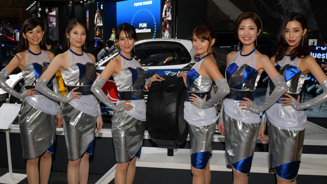 Tasnittoniidu01 画像 勝手にニックネームコンテスト開催 Toyo Tires Nitto の女の子に愛称をつけよう 東京オートサロン Clicccar Com