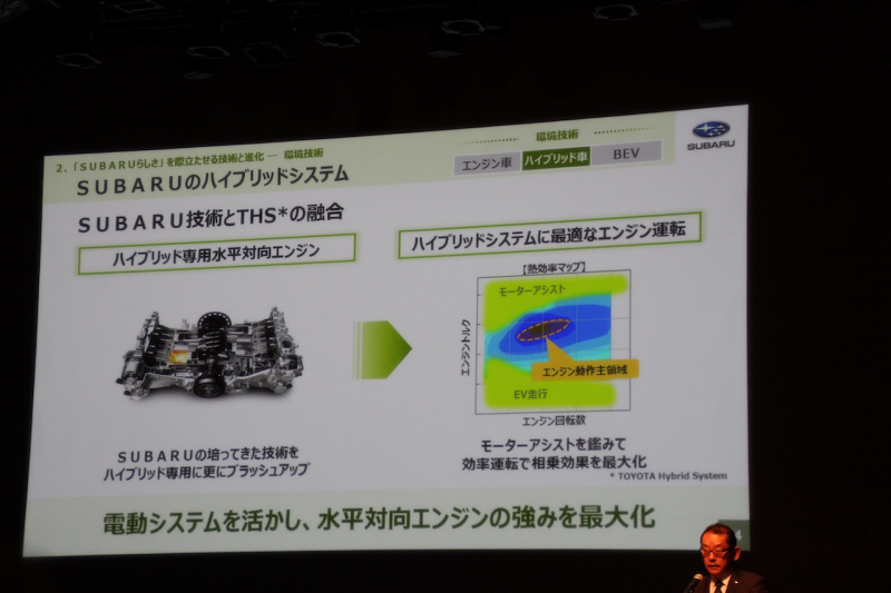 「SUBARUが2020年代前半にトヨタのTHSを使ったストロング・ハイブリッドを搭載へ。アイサイトはAIを使用」の9枚目の画像