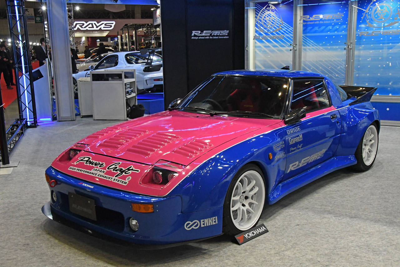 Tas Reama 0002 画像 レジェンド Re雨宮は Reロータスとsa22サバンナrx 7を出展 東京オートサロン Clicccar Com