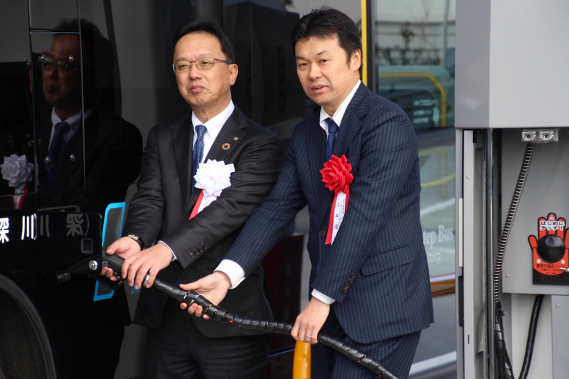 「東京オリンピック・パラリンピックでも活躍が期待。日本初の燃料電池バスの大規模受入が可能な水素ステーション「東京ガス 豊洲水素ステーション」が開所」の1枚目の画像