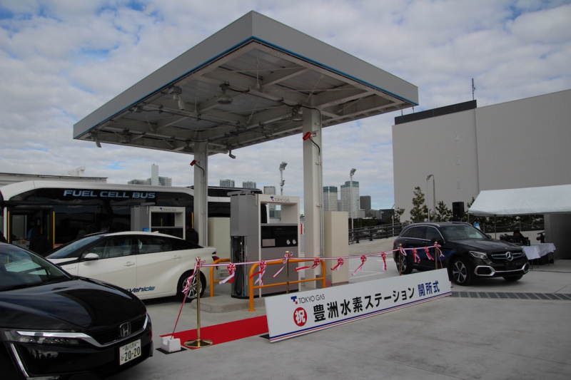 「東京オリンピック・パラリンピックでも活躍が期待。日本初の燃料電池バスの大規模受入が可能な水素ステーション「東京ガス 豊洲水素ステーション」が開所」の6枚目の画像