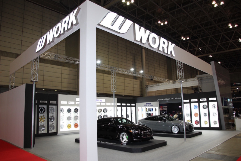「WORKは2台のデモカーと2020年新製品アルミホイールを披露【東京オートサロン2020】」の7枚目の画像