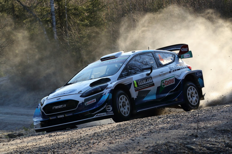 「WRC第2戦スウェーデン開幕。雪は少なめでもファンサービスは本番前から全開！」の4枚目の画像