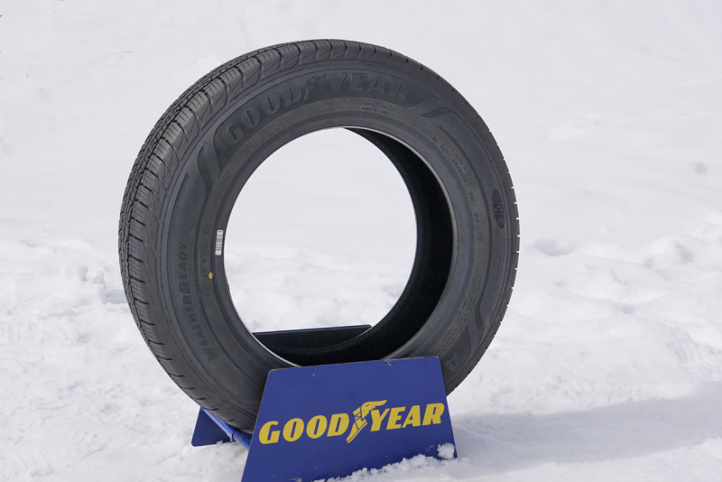 「グッドイヤーのSUV系オールシーズンタイヤ「アシュアランス・ウェザーレディ」をスノー試乗」の1枚目の画像