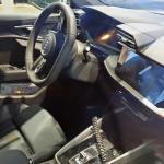 まるでランボルギーニ!?　アウディS3次期型の刷新されたコックピットを激写 - Audi S3 4