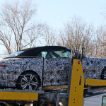 デビューは今年後半？　BMW・4シリーズ カブリオレ次期型プロトタイプ、ついに生産パーツを装着 - BMW 4 Cabrio 7
