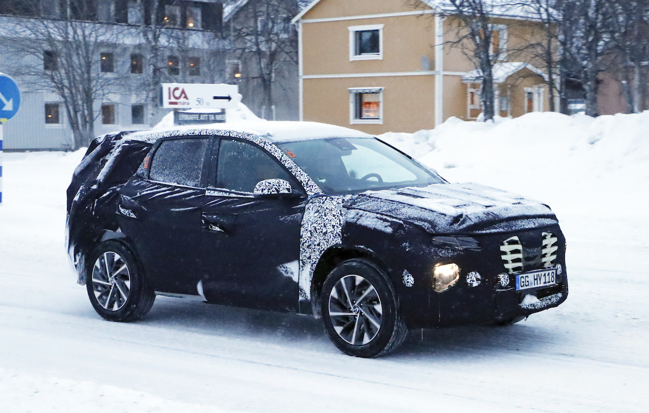 Hyundai Tucson Winter 4 画像 新開発 シータ3 エンジン搭載 ヒュンダイsuv ツーソン 改良モデルがテスト中 Clicccar Com