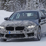 最終デザイン見えた！　BMW M5改良型、標準サイズのグリルが確定 - BMW M5 Facelift 4