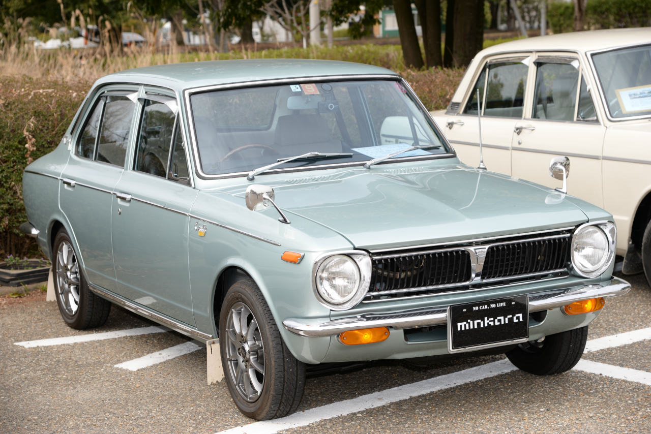 Hanyu Classic Car Festival Toyota 1 画像 コペンとaz 1もお出迎え 記憶に残る旧車が大集合 昭和平成の クラシックカーフェスティバル 会場 トヨタ Clicccar Com