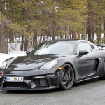 ポルシェ ケイマン最強の「GT4 RS」市販型、センターロックホイール装備で発表間近か!? - Porsche 718 Cayman GT4 RS 15